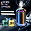 Smart Car Aroma Diffuser - Compact, Romantic Dynamic Light Show, Starry Ceiling Mode, Natural French/Eau De Cologne Scents, Fragrance Control, Long-Lasting Freshness, Ideal Gift for Car Enthusiasts for Daily Commute