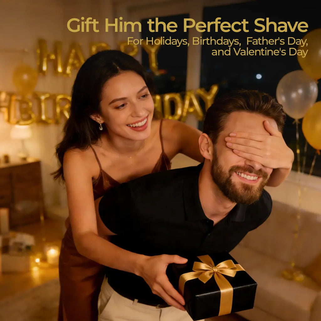 CONLWIN Mini Electric Foil Shaver - 3D Floating Heads, IPX7 Waterproof, USB-C Charging, 120-Day Battery Life, UV-C Sterilization, Auto Cleaning, LED Display, Compact Portable Design, Ideal Father'S Day Gifts, Summerwins,Father'Sdaygifts, Body, Stainless S