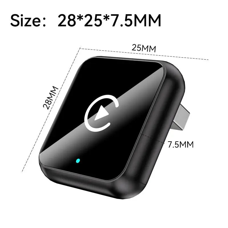 【Summerfinds】Aifine 2027 Wireless Carplay & Android Auto Adapter – Converts Factory Wired Carplay/Android Auto to Wireless, Plug & Play USB Dongle, for Vehicles with Built-In Wired Carplay or Android Auto Only