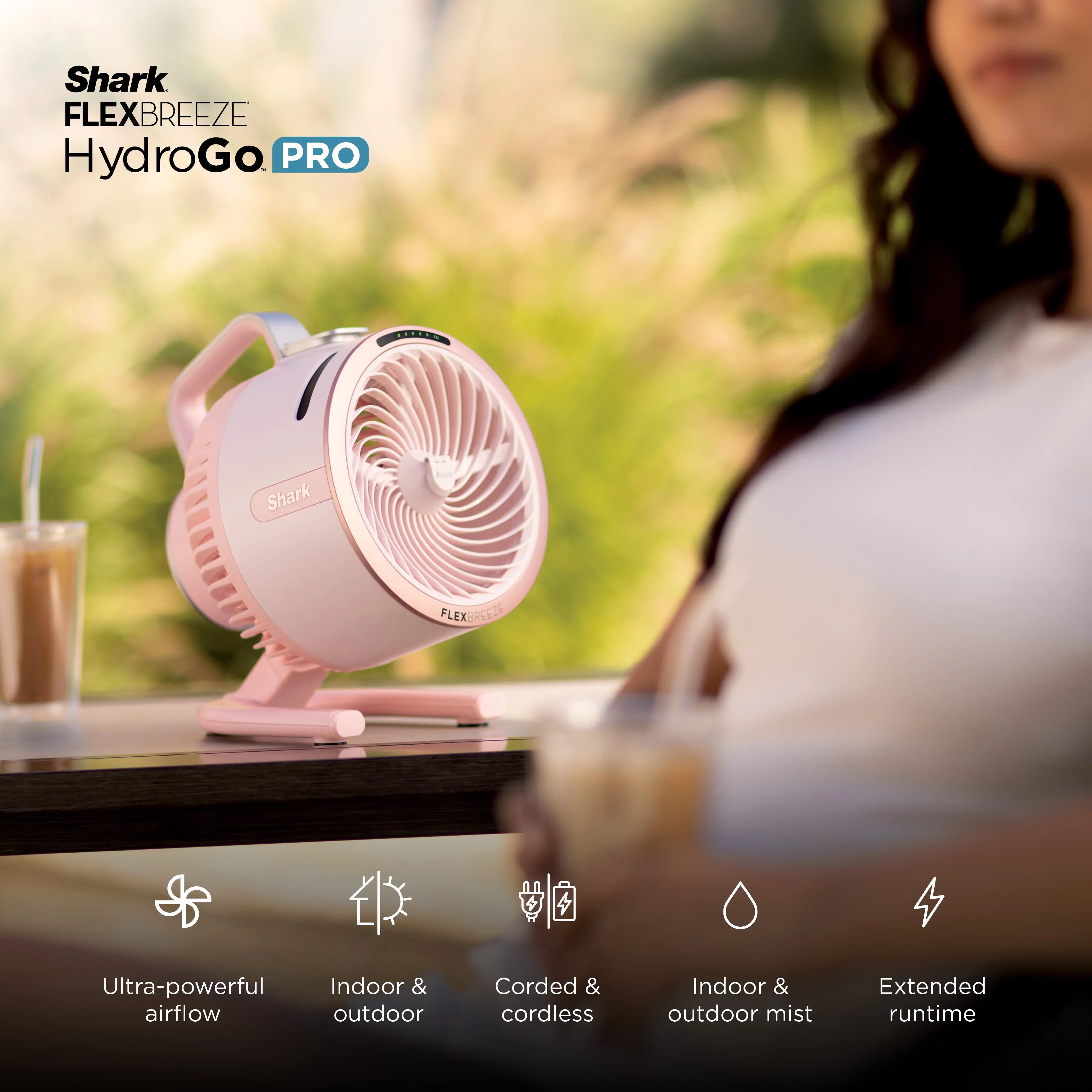 Shark Flexbreeze Hydrogo Pro Fan - FA056