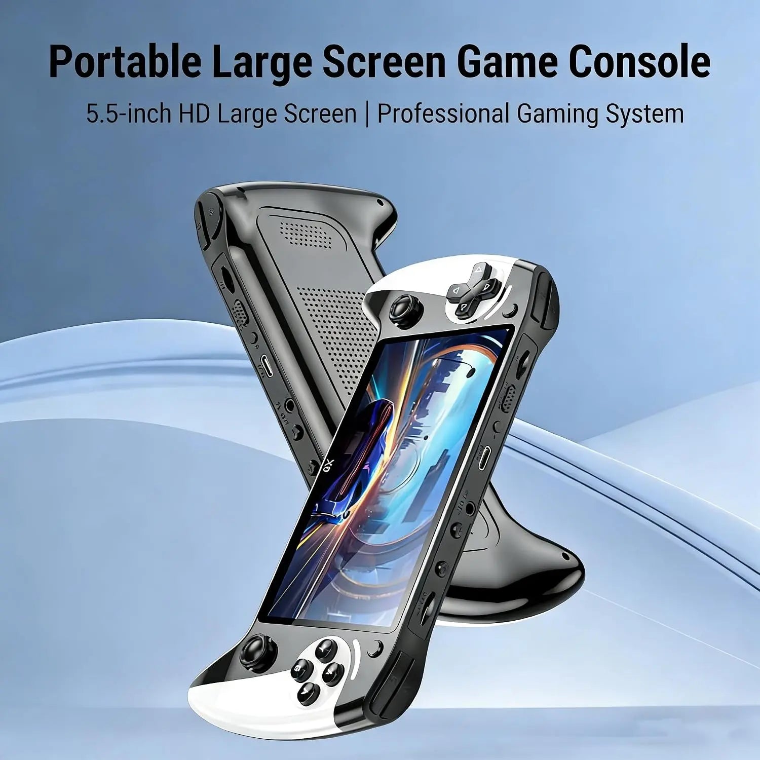 X9 Handheld Game Console, Rechargeable Portable Game Console with Built-In 10 Emulator Games, Handheld Wireless Gaming Console for Home & Travel, Protective #Weeklydeals #Summerwins #Dealsforyoudays