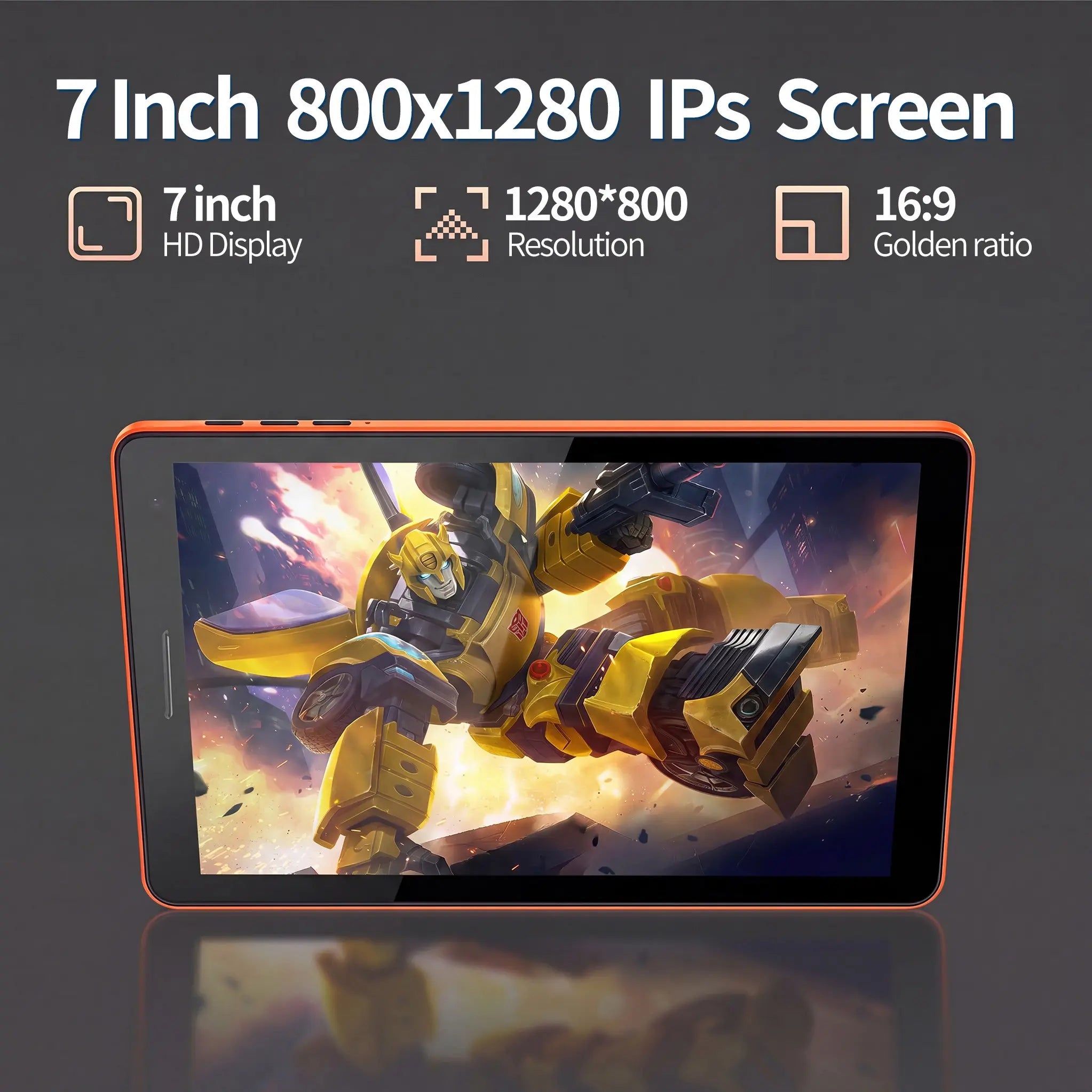 9 Inch Android Tablet, 16GB Storage, SIM & TF Card Slots, Comes with Keyboard, Mouse, Protective Case and USB Charging Cable, Portable Tablet for Study and Entertainment