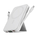 Portable Wireless Fast Charger, 10000Mah (5000-10000Mah Range) Smart Power Bank with 22.5W PD Quick Charge, USB-C Port, LED Display, Compatible with Iphone Series for Travel Use