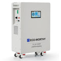 ECO-WORTHY 16.07Kwh 48V 314AH Lifepo4 Battery Vertical Standing Solar Backup UPS