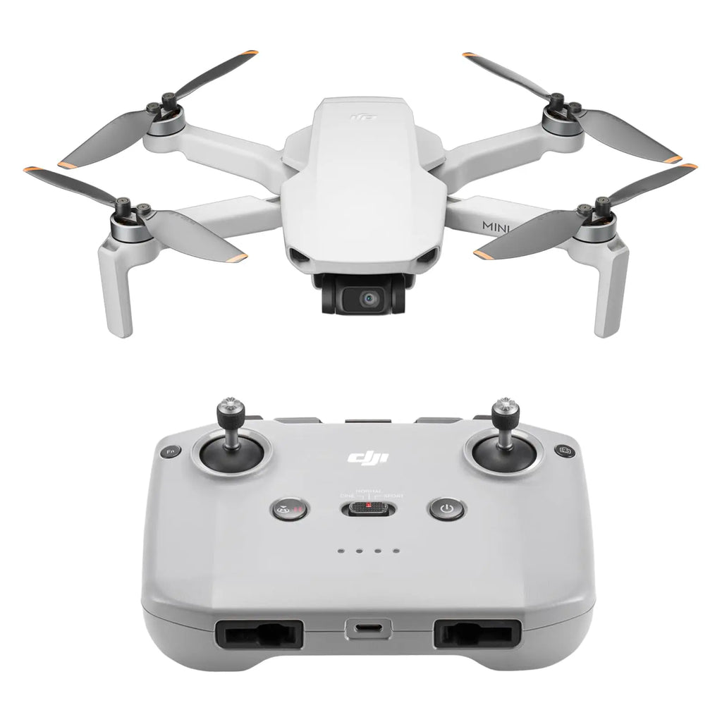DJI Mini 4K, Drone with 4K UHD Camera for Adults, under 249 G, 3-Axis Gimbal Stabilization, 10Km Video Transmission, Auto Return, Wind Resistance, 1 Battery for 31-Min Max Flight Time