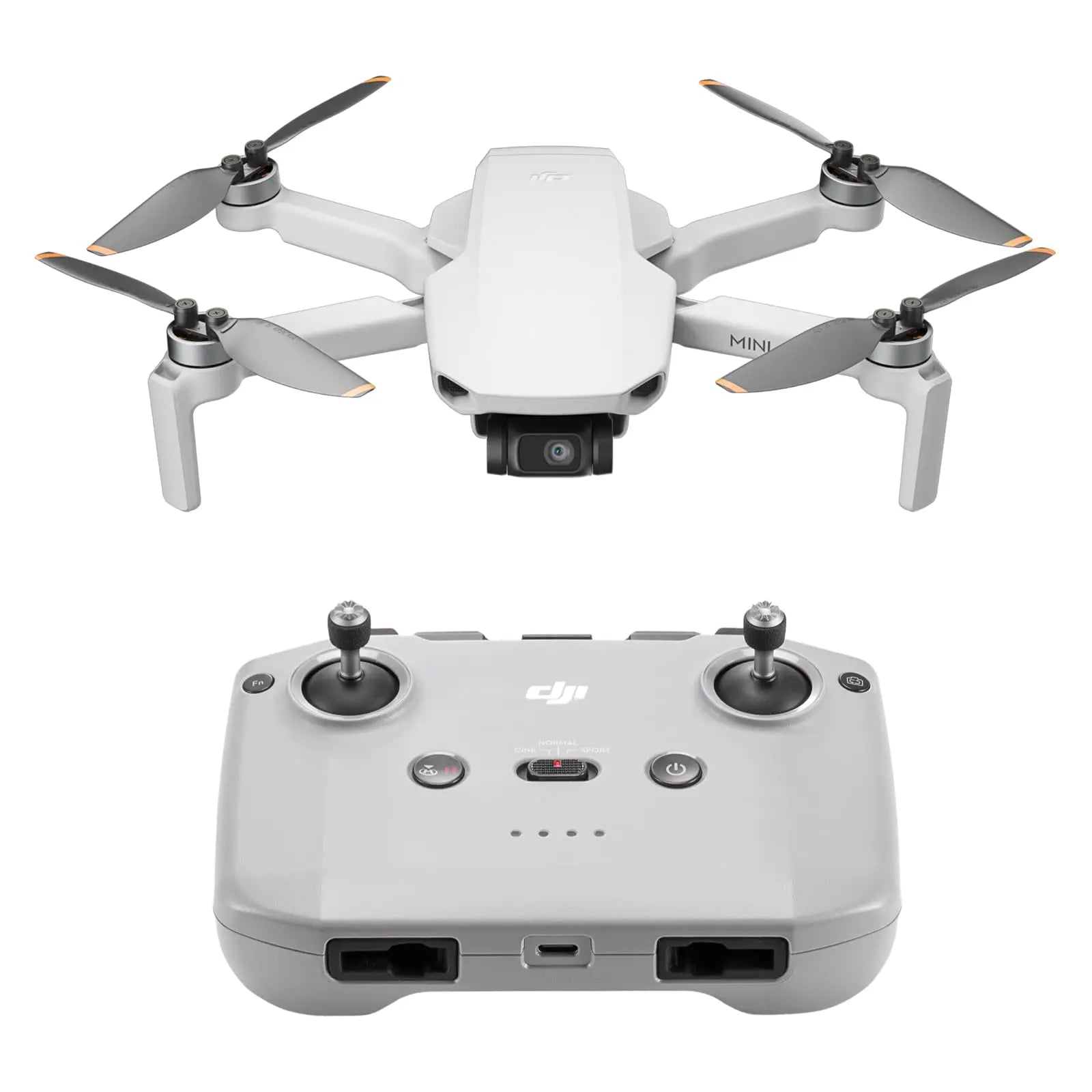 DJI Mini 4K, Drone with 4K UHD Camera for Adults, under 249 G, 3-Axis Gimbal Stabilization, 10Km Video Transmission, Auto Return, Wind Resistance, 1 Battery for 31-Min Max Flight Time