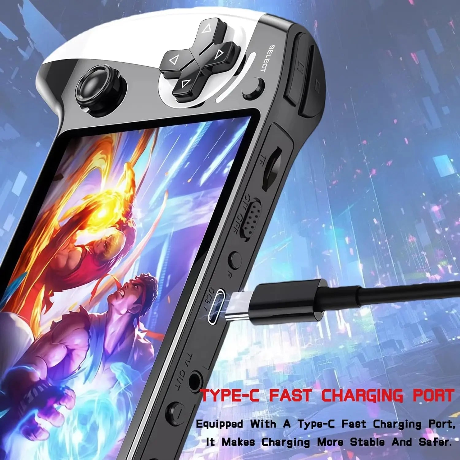 X9 Handheld Game Console, Rechargeable Portable Game Console with Built-In 10 Emulator Games, Handheld Wireless Gaming Console for Home & Travel, Protective #Weeklydeals #Summerwins #Dealsforyoudays