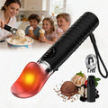 Heated Ice Cream Scoop with Removable Head, 4 Adjustable Temperature Settings & LED Display, Easy to Clean,Rechargeable Electricice Icecream Spoons Perfect for Hard Ice Cream,Frozen Yogurt, Sorbet, Gelato Perfect Gift for Mom, Grandma & Ice Cream Lovers