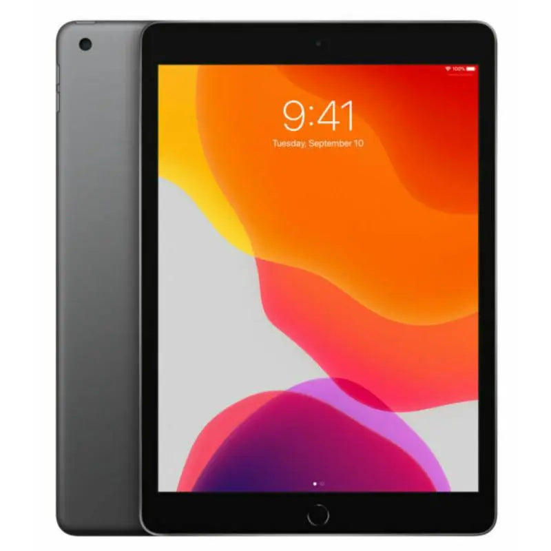Refurbished Apple Ipad 7Th Gen A2200 (Wifi + Cellular Unlocked) - Good Condition with Wireless Earbuds & 1 Year Warranty