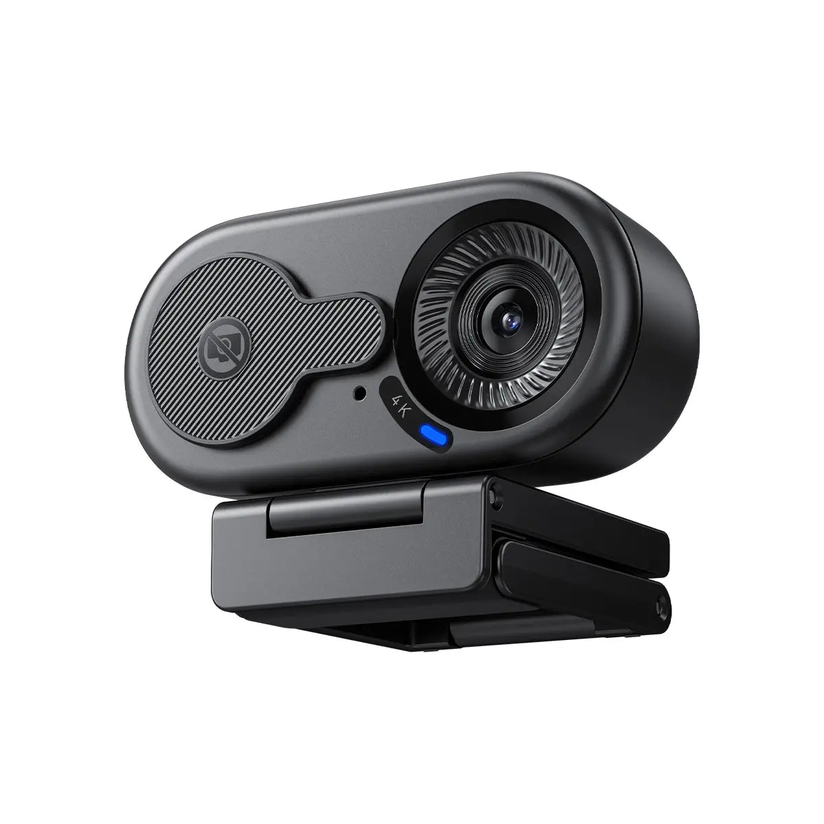 EMEET C100 4K External USB Webcam for PC, Fixed Focus, 66° FOV, Built-In Mic, Privacy Cover, Portable Metal Clip, Computer Camera for Home Office, Online Meetings, Desktop/Laptop USB-A, External Usb Webcams