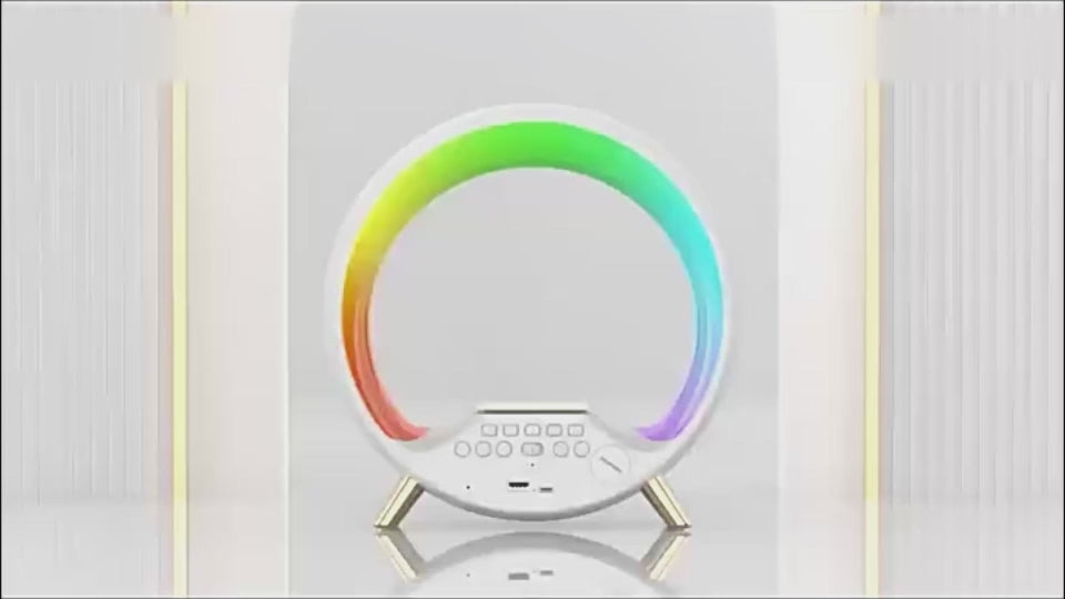 Lampe Enceinte Bluetooth 3-en-1