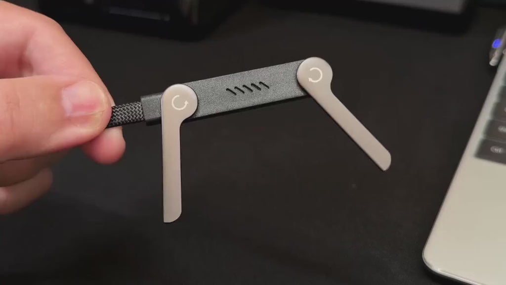 Câble Charge Rapide 240W avec Support Intégré