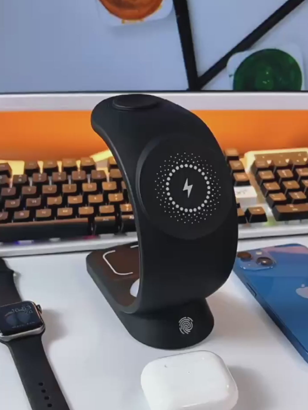 4-in-1 Magnetic Charging Station
