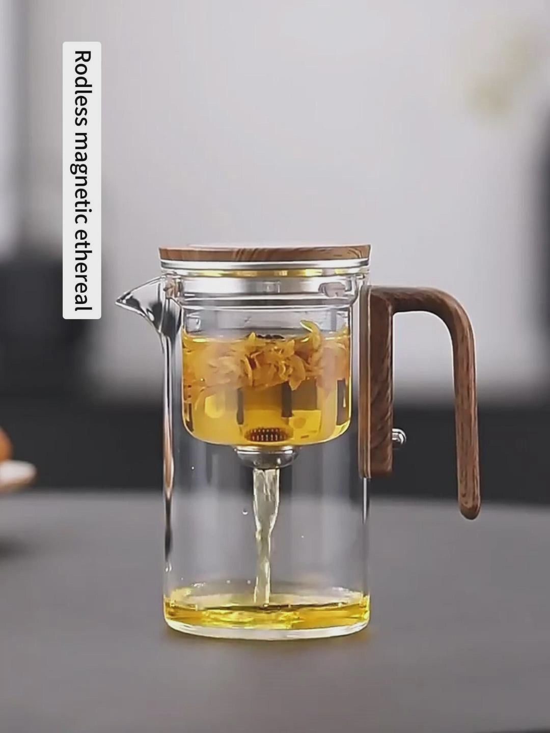 Théière en Verre Borosilicate