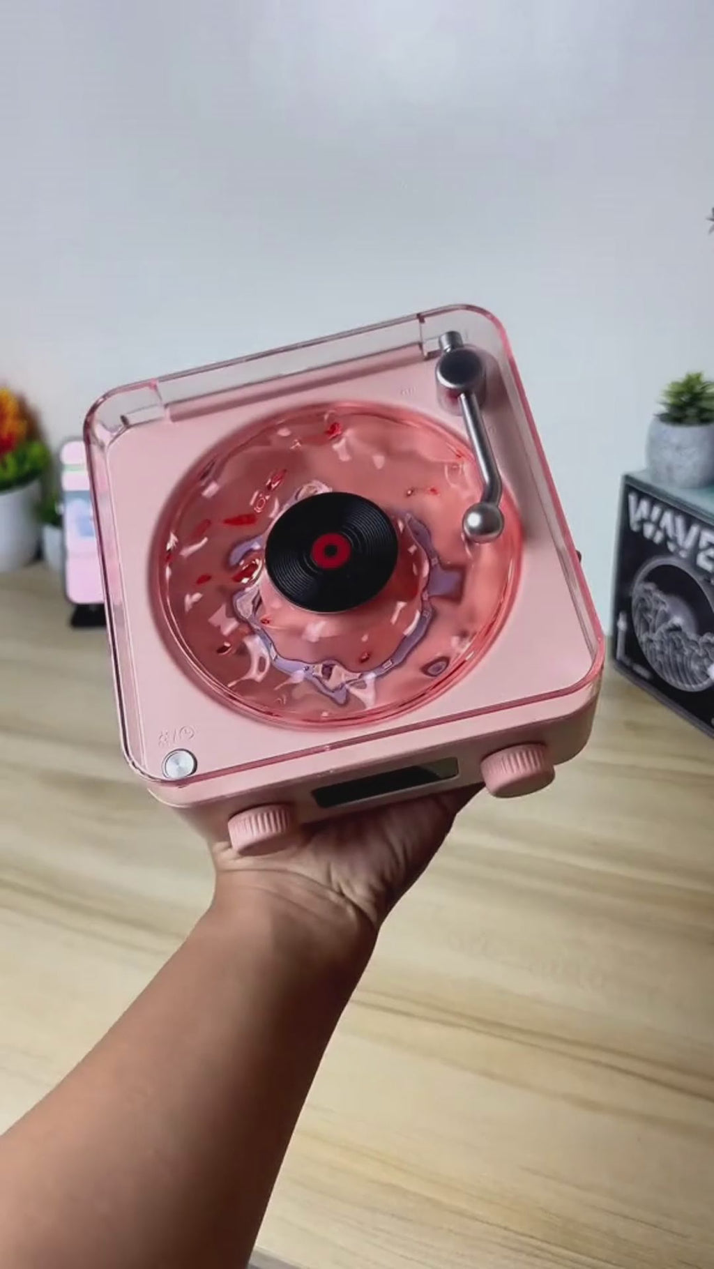 Retro Record Player Bluetooth 5.0 Speaker