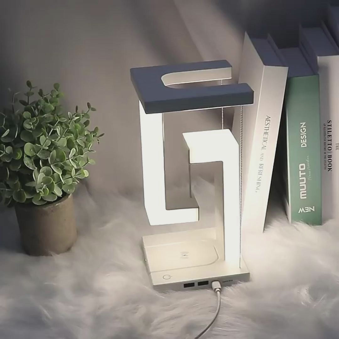 Lampe Flottante  Chargeur Sans Fil