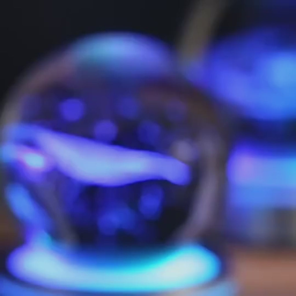 Boule de Cristal Lumineuse 3D