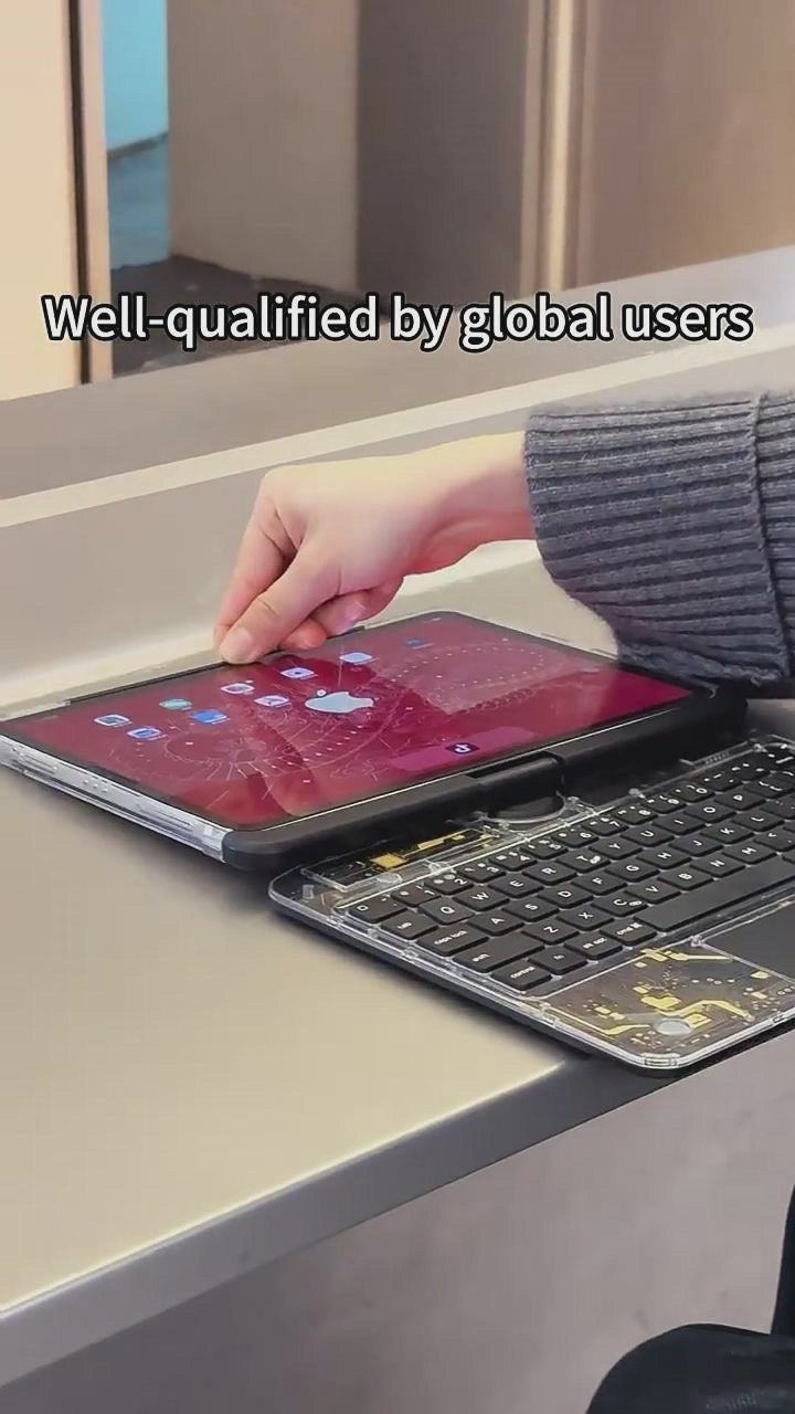 Coque Clavier Bluetooth iPad 360°