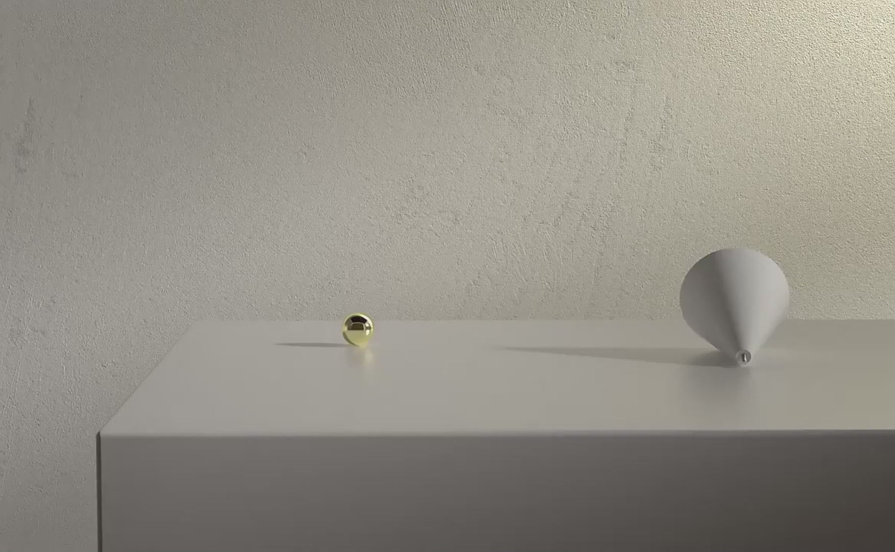 Lampe de Bureau Géométrique Magnétique