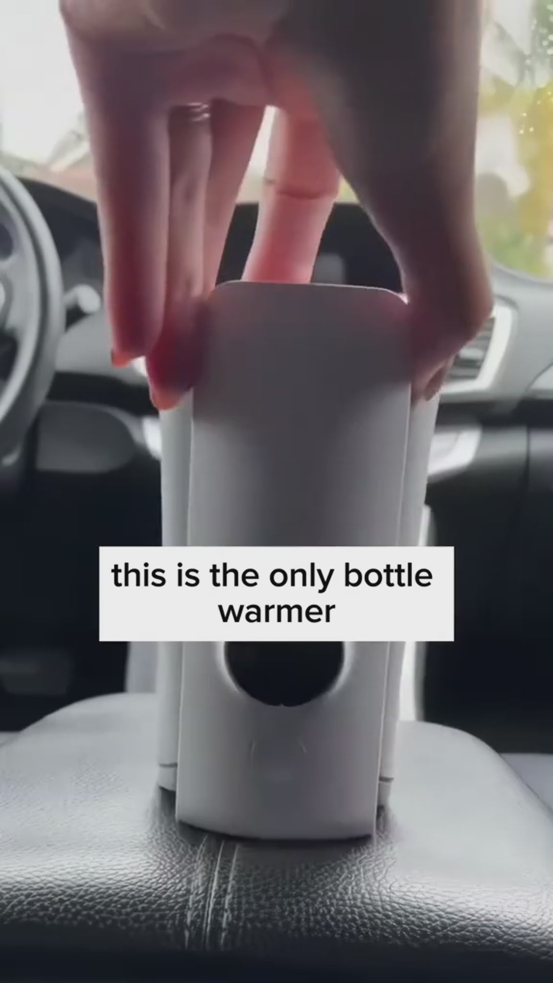 Chauffe-Biberon Portable Sans Fil – 42°C Température Constante, Rechargeable USB, Affichage Digital, Universel Plastique & Verre