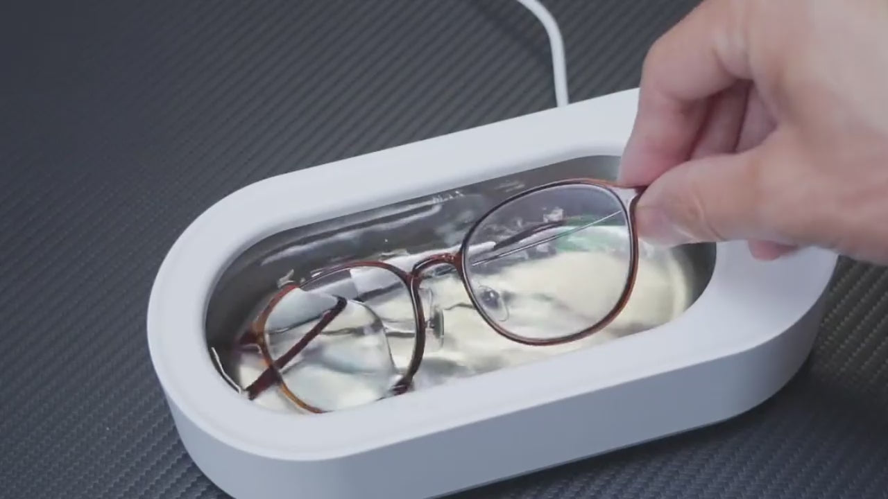 Nettoyeur Ultrasonique Portable 45 000 Hz - Bijoux, Lunettes, Montres et Plus