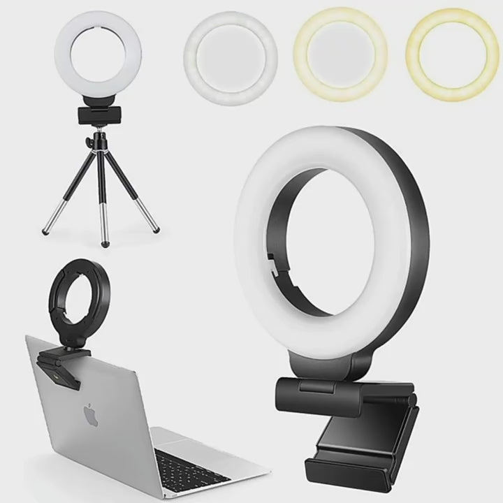 Anneau LED Selfie 4 pouces